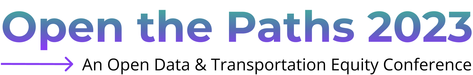 Open the Paths 2023 – Transportation Data Exchange Initiative